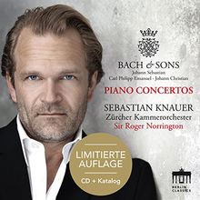 Bach & Sons-Piano Concertos - Limitierte Auflage: CD + Katalog