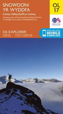 Snowdon & Conwy Valley 1 : 25 000 (OS Explorer Map)