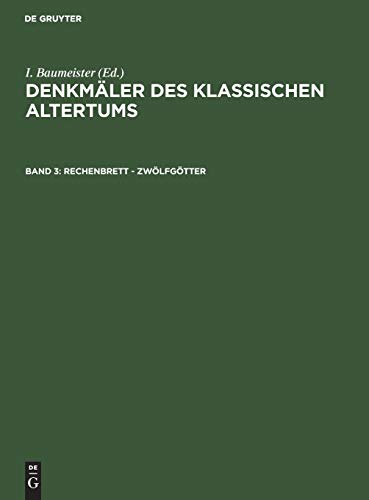 Rechenbrett - Zwölfgötter (Denkmäler des Klassischen Altertums)