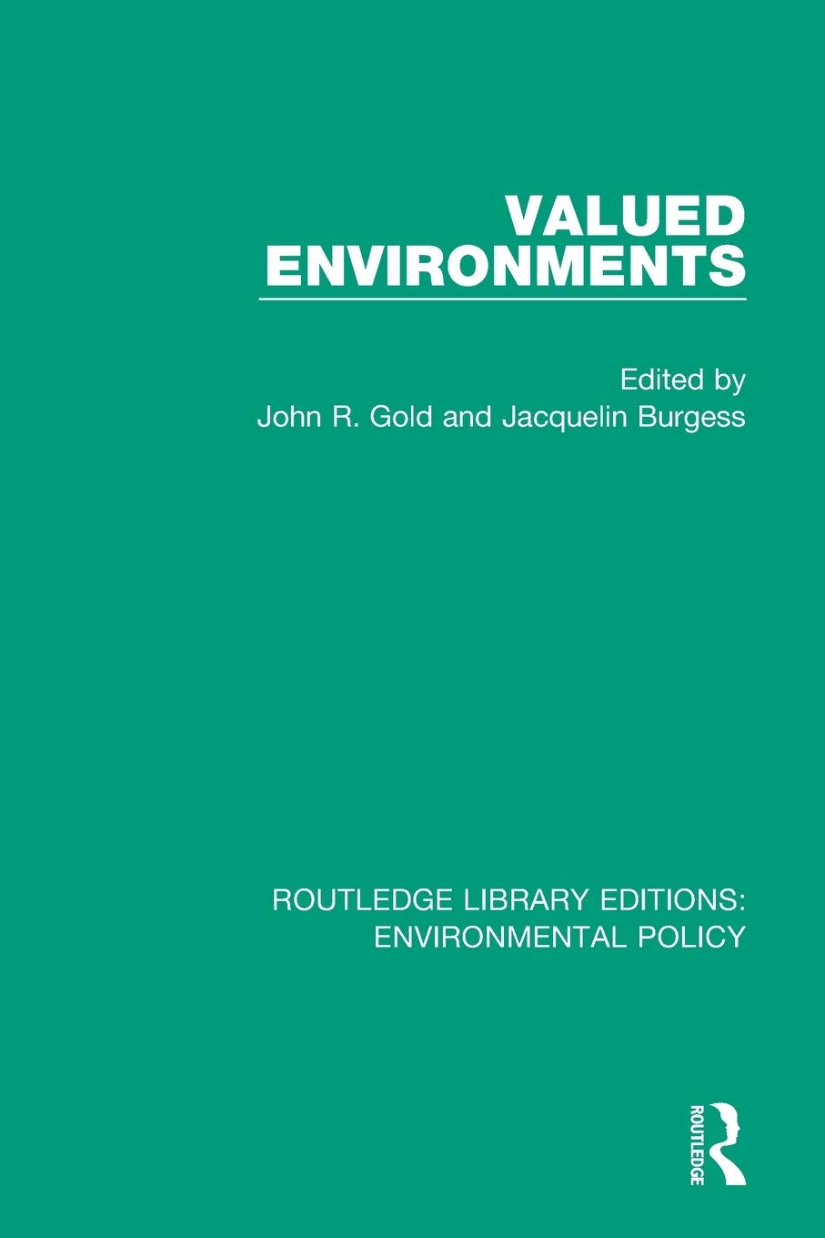 Valued Environments (Routledge Library Editions: Environmental Policy)