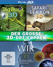 Der große 3D-Dreierpack - Collection 2 [Blu-ray 3D]