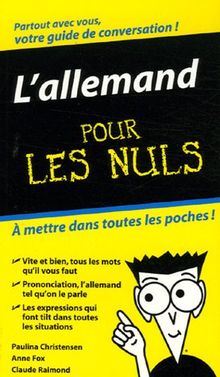 L'allemand pour les nuls