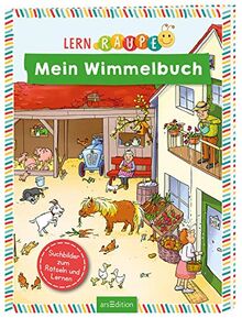 Lernraupe - Mein Wimmelbuch: Suchbilder zum Rätseln und Lernen
