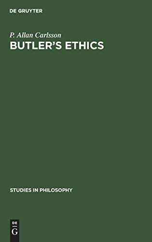 Butler's Ethics (Studies in Philosophy, 3, Band 3)