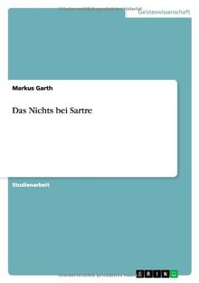 Das Nichts bei Sartre