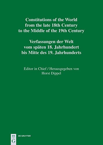 Constitutional Documents of Colombia and Panama 1793–1853 (Constitutions of the World from the late 18th Century to the Middle of the 19th Century. The Americas)