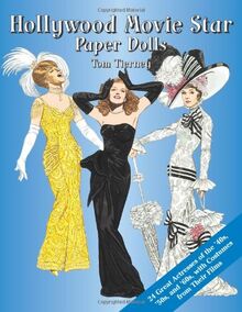 Hollywood Movie Stars Paper Dolls: 24 Great Actresses with Costumes from Their Films (Dover Celebrity Paper Dolls)