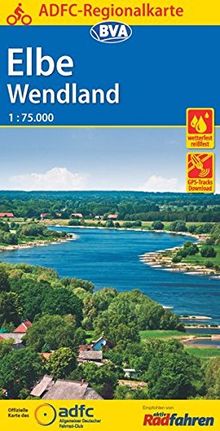 ADFC-Regionalkarte Elbe Wendland 1:75.000, reiß- und wetterfest, GPS-Tracks Download (ADFC-Regionalkarte 1:75000)