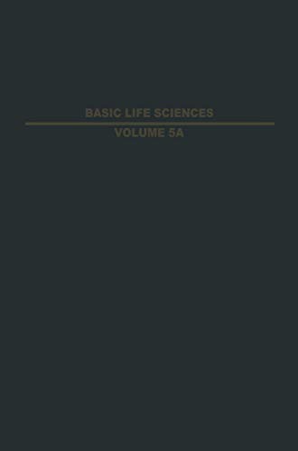 Molecular Mechanisms for Repair of DNA: Part A (Basic Life Sciences) (Volume 5) (Basic Life Sciences, 5, Band 5)