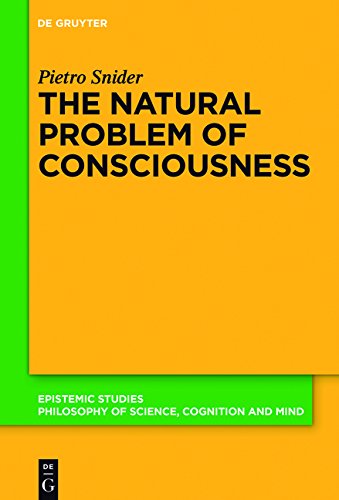 The Natural Problem of Consciousness (Epistemic Studies, Band 36)