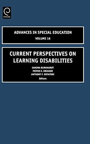 Current Perspectives on Learning Disabilities: 16 (Advances in Special Education)