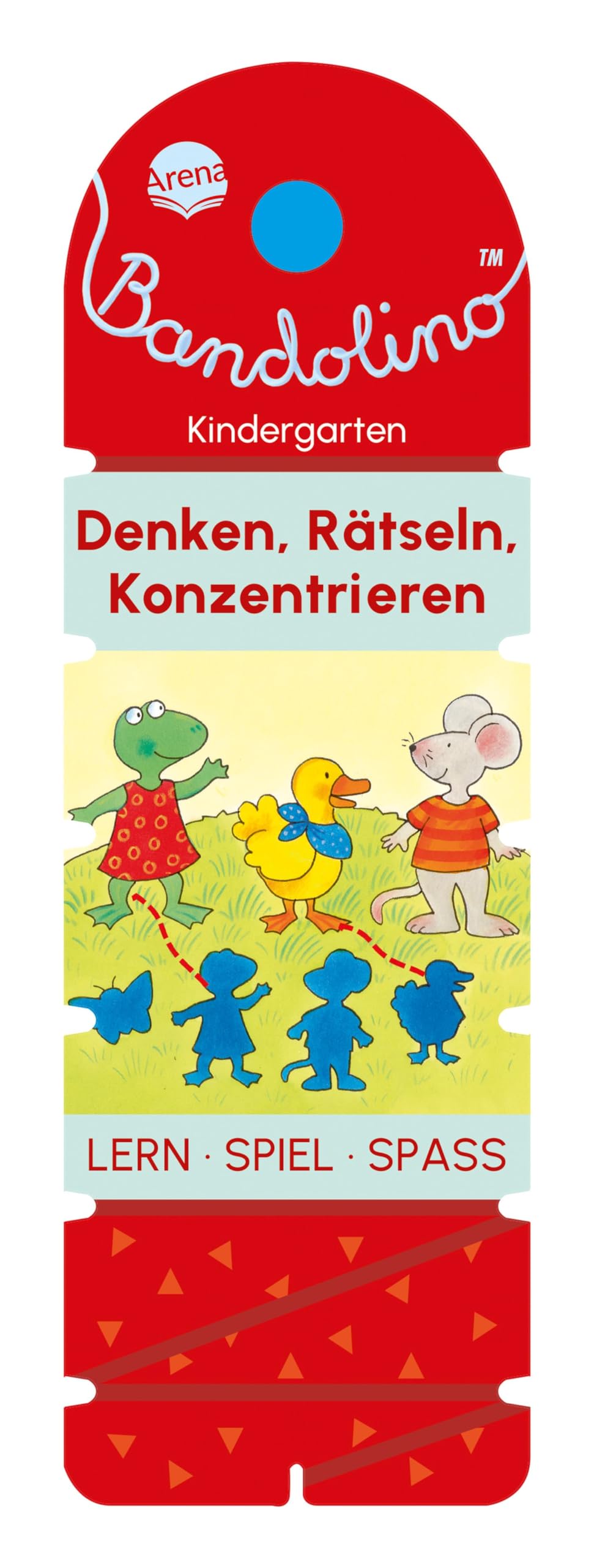 Bandolino. Denken, Rätseln, Konzentrieren: Lernspiel mit Lösungskontrolle für Kinder ab 4 Jahren