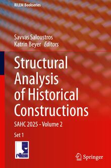 Structural Analysis of Historical Constructions von unbekannt ...