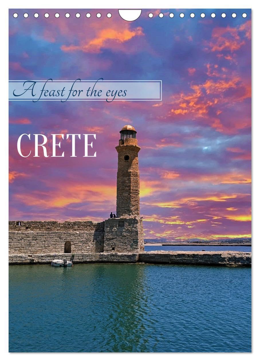 A feast for the eyes - Crete (Wall Calendar 2026 DIN A4 portrait), CALVENDO 12 Month Wall Calendar: Fantastic views of the sea