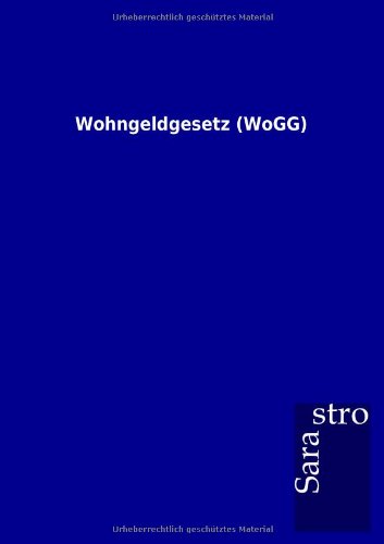 Wohngeldgesetz (WoGG)