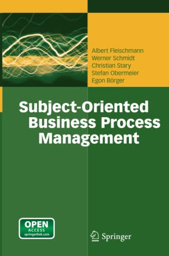 Subject-Oriented Business Process Management