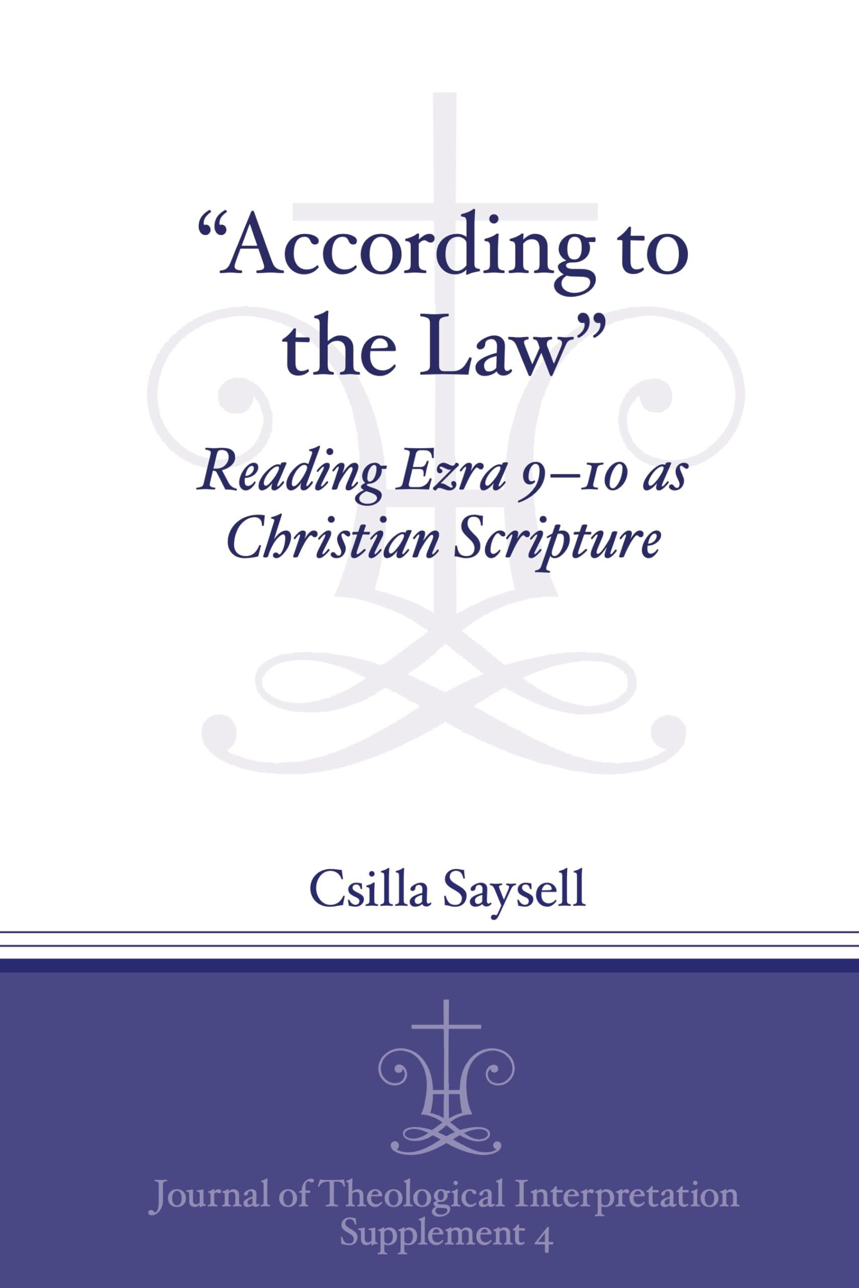 According to the Law