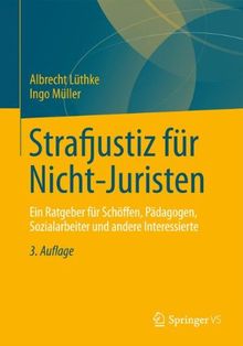 Strafjustiz für Nicht-Juristen: Ein Ratgeber für Schöffen, Pädagogen, Sozialarbeiter und andere Interessierte (German Edition)