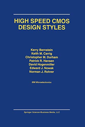 High Speed Cmos Design Styles