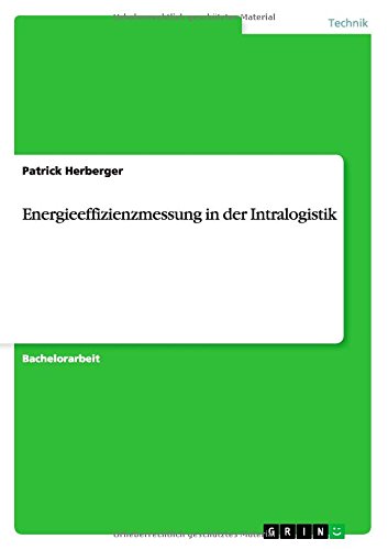 Energieeffizienzmessung in der Intralogistik