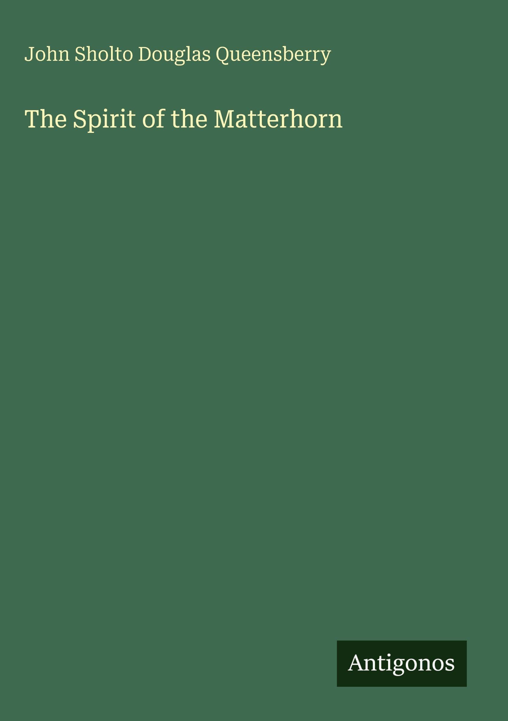 The Spirit of the Matterhorn
