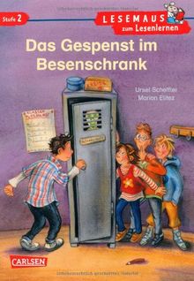 LESEMAUS zum Lesenlernen Stufe 2: Das Gespenst im Besenschrank