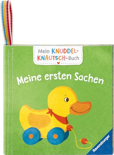 Pappbilderbuch - Mein Knuddel-Knautsch-Buch   Mein Knuddel-Knautsch-Buch Meine ersten Sachen  robust waschbar und federleicht Praktisch für zu Hause und unterwegs Gebunden