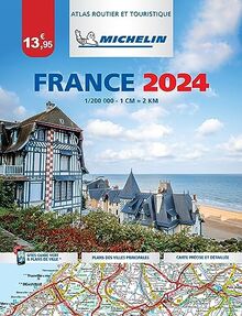 France 2024 : atlas routier et touristique