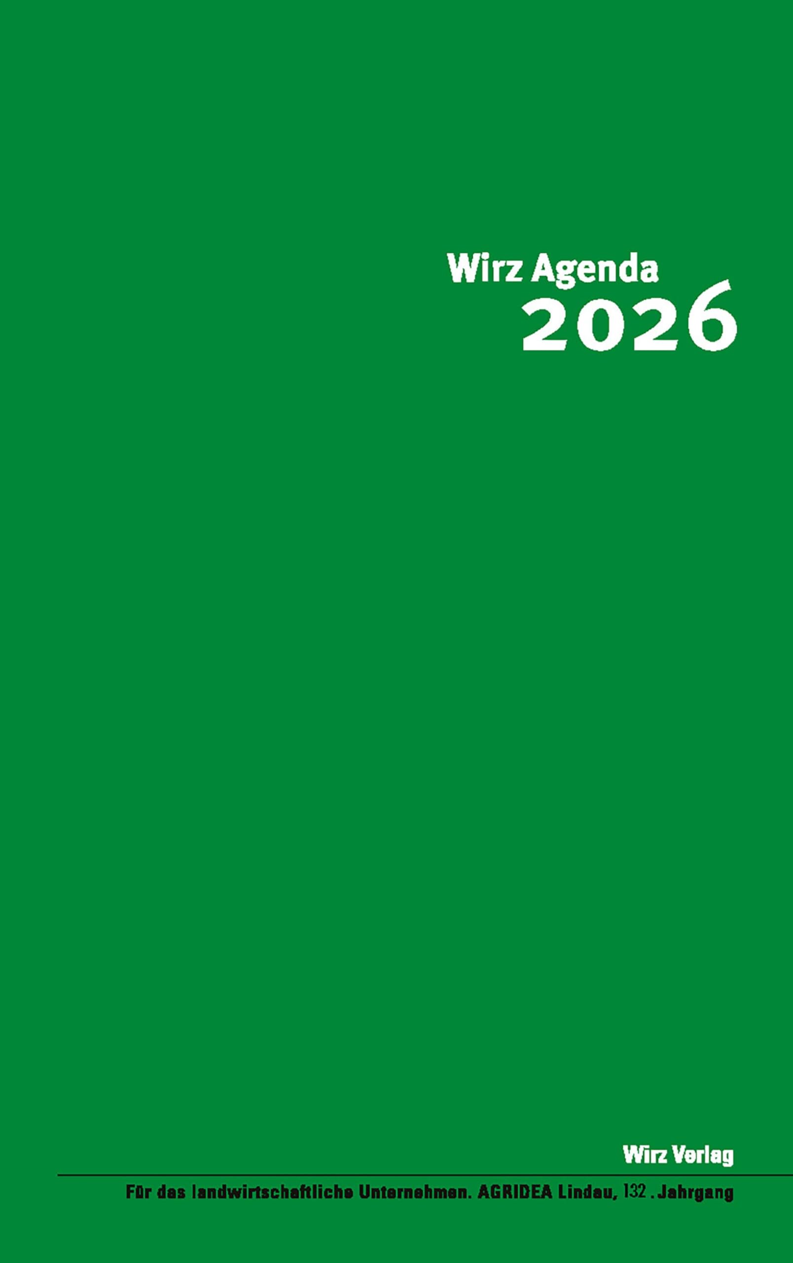 Wirz 2026   Wirz Agenda 2026