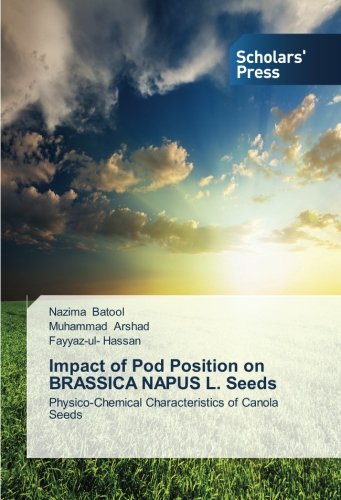 Impact of Pod Position on BRASSICA NAPUS L. Seeds: Physico-Chemical Characteristics of Canola Seeds