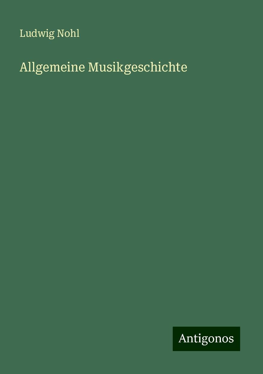 Allgemeine Musikgeschichte