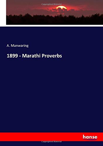 1899 - Marathi Proverbs