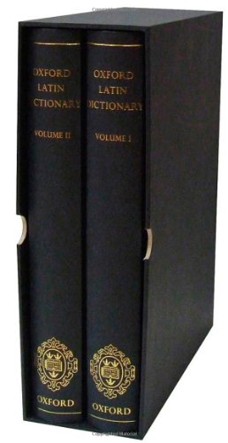 Oxford Latin Dictionary - Oxford Languages Gebunden