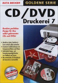 CD/DVD Druckerei 7 von Data Becker | Software | Zustand gut