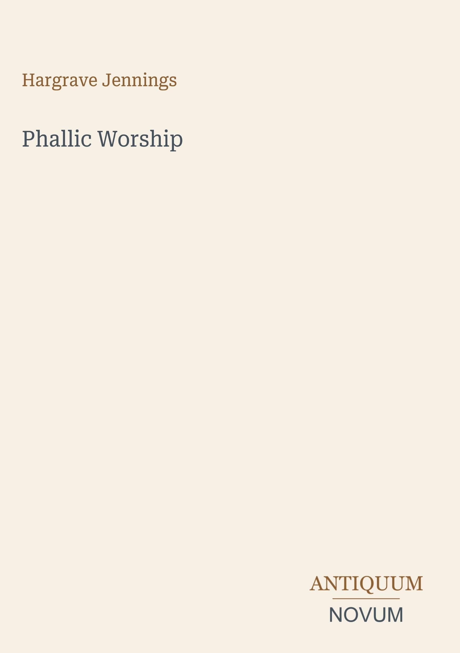 Phallic Worship