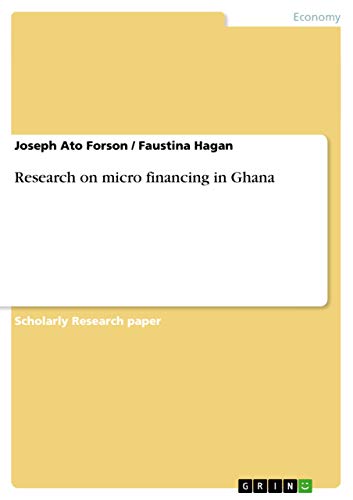 Research on micro financing in Ghana