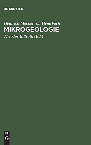 Mikrogeologie: Ueber die Concremente im thierischen Organismus