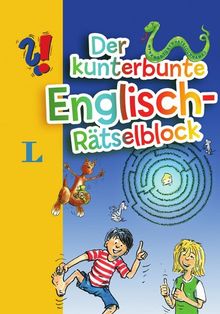 Der kunterbunte Englisch-Rätselblock - Rätselblock