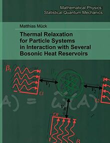 Thermal Relaxation for Particle Systems in Interaction with Several Bosonic Heat Reservoirs