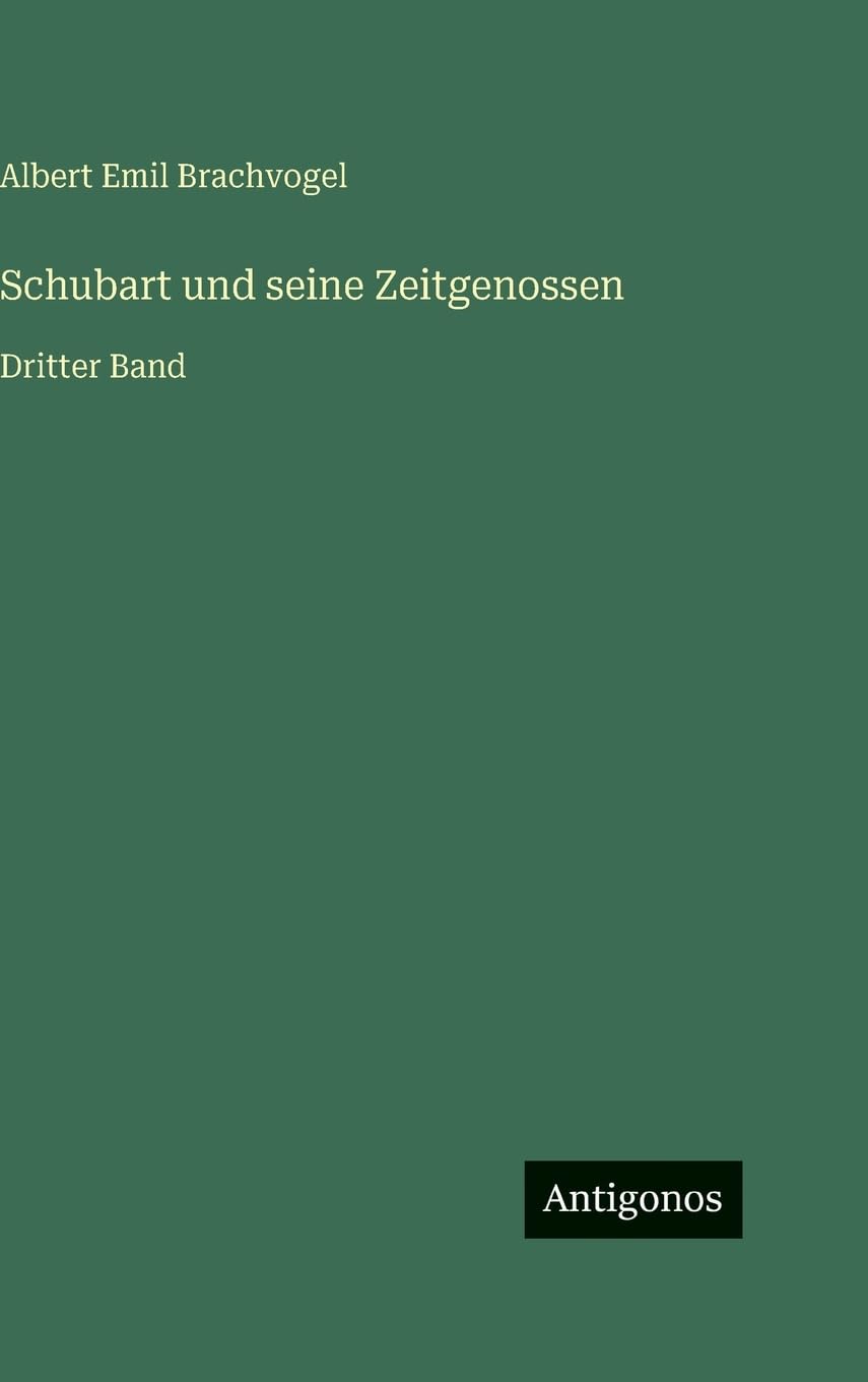 Schubart und seine Zeitgenossen: Dritter Band