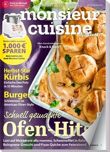Monsieur Cuisine by ZauberMix 05/23 : Rezepte für Monsieur Cuisine - Herbst - Kürbis - Burger - Ofen-Hits