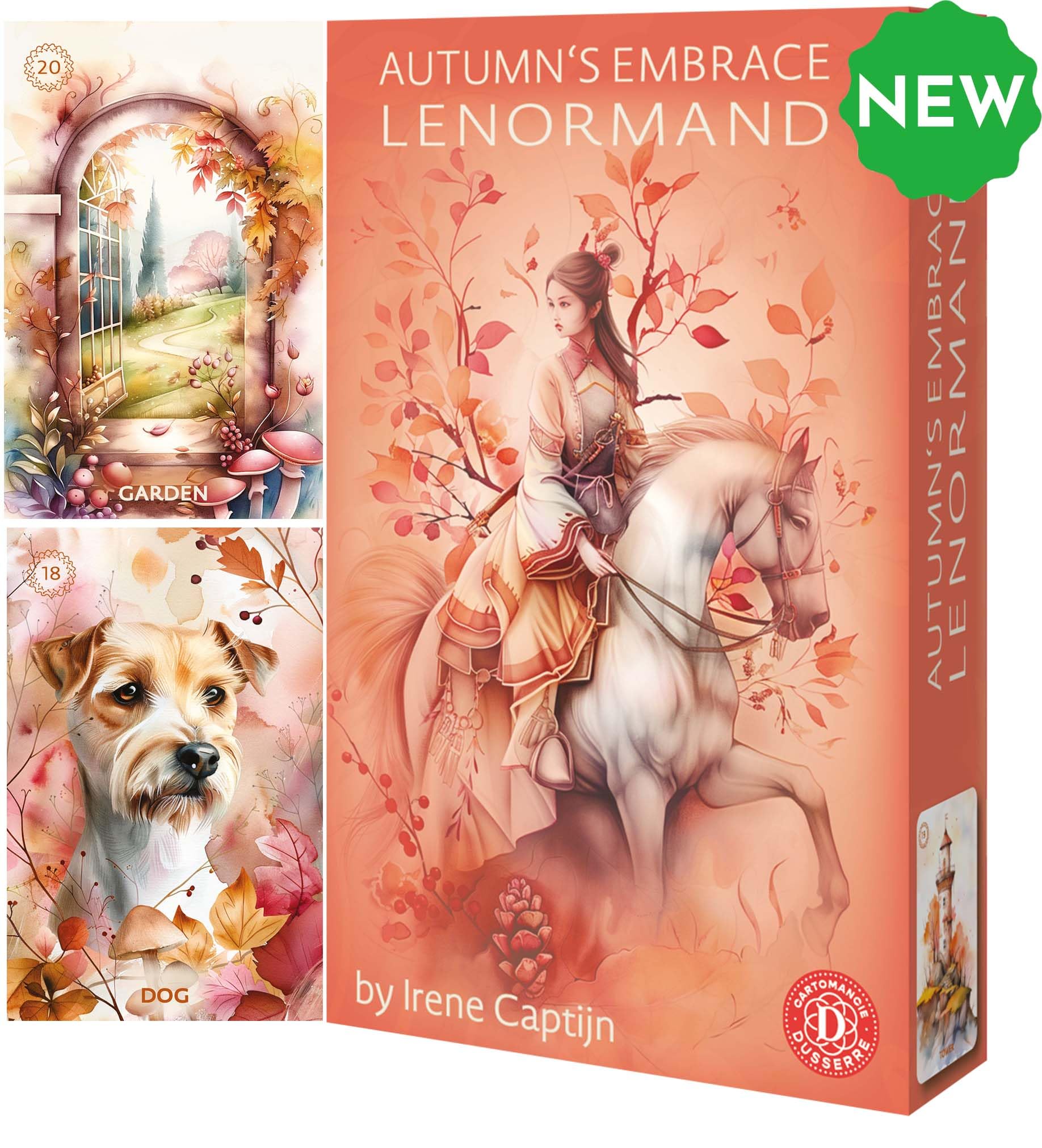 Autumn¿s Embrace Lenormand GB - 38 Lenormand cards and booklet (English)