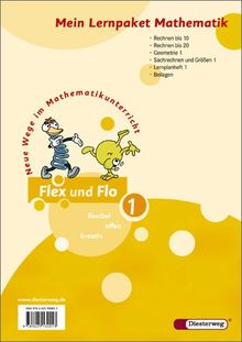 Flex und Flo - Ausgabe 2007: Paket 1: Paket Themenhefte Rechnen bis 10, Rechnen bis 20, Geometrie 1 Sachrechnen und Größen 1, Beilagen, Lernplanheft