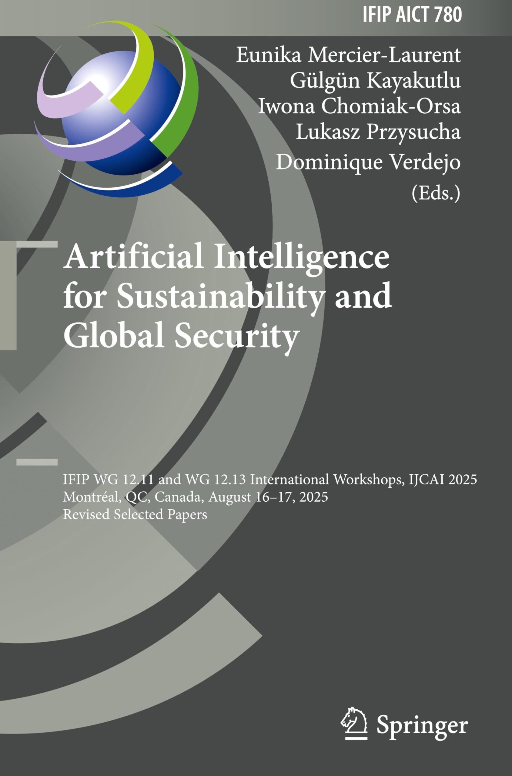 Artificial Intelligence for Sustainability and Global Security