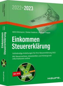 Einkommensteuererklärung 2022/2023 - inkl. DVD (Haufe Steuerratgeber)