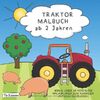 Traktor-Malbuch ab 2 Jahren + BONUS: Über 60 kostenlose Malvorlagen zum Ausmalen (PDF zum Ausdrucken)