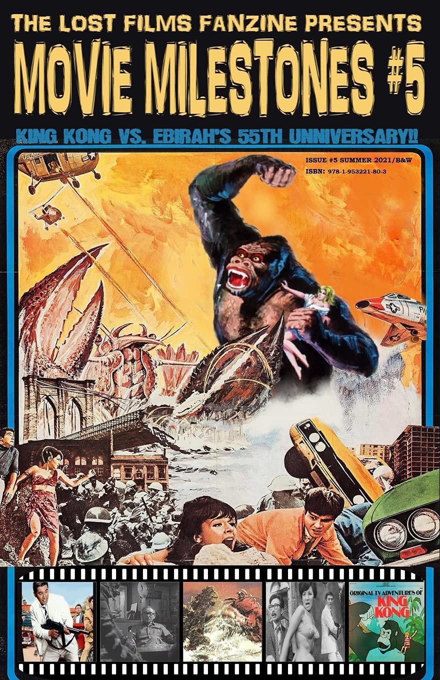 THE LOST FILMS FANZINE PRESENTS MOVIE MILESTONES #5: SUMMER 2021 (Black and White/Variant Cover C)