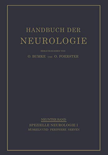 Muskeln und Periphere Nerven (Handbuch der Neurologie, 9, Band 9)