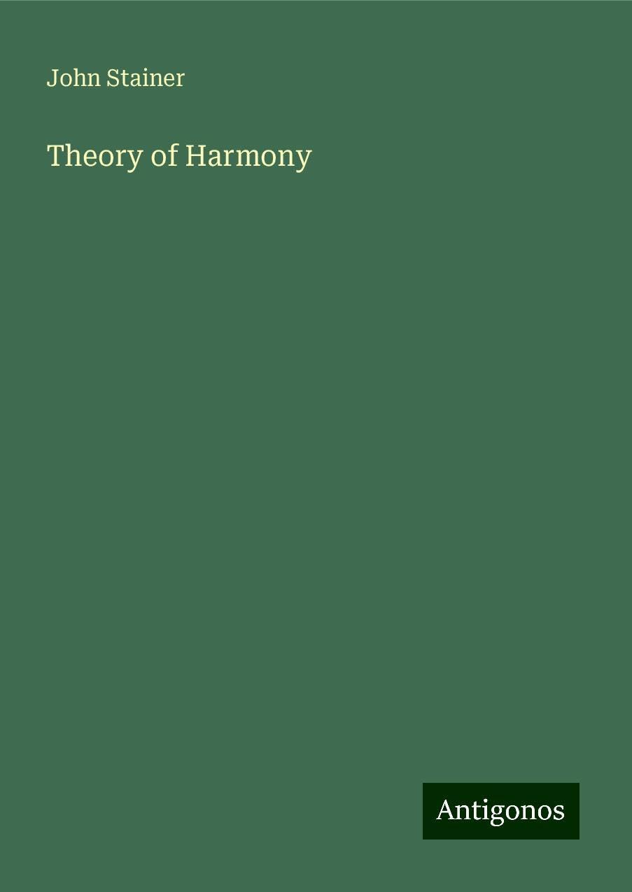 Theory of Harmony