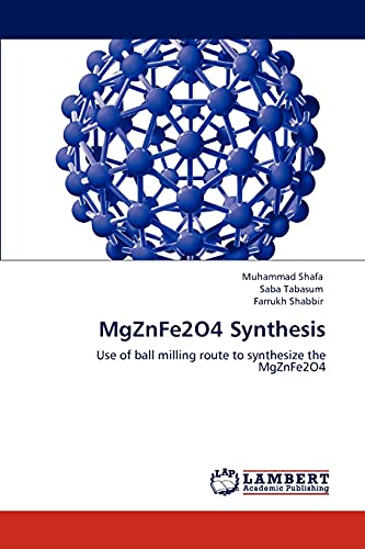 MgZnFe2O4 Synthesis: Use of ball milling route to synthesize the MgZnFe2O4